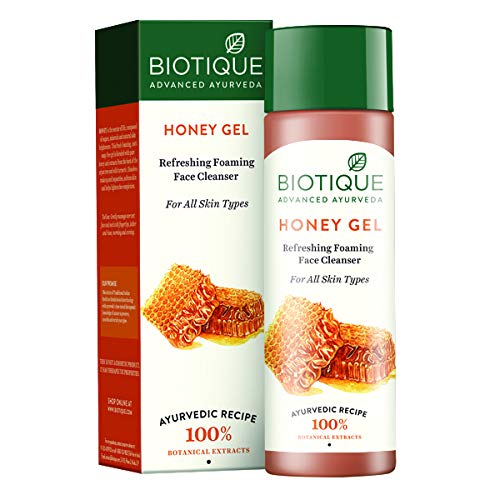Product Cover BIO HONEY Gel Refreshing Foaming face Cleanser -120ml/4.05Fl.Oz. I Refreshing Foaming Face Cleanser For All Skin Type