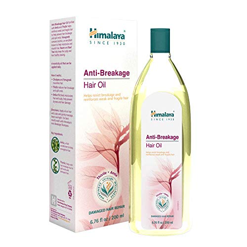Product Cover Himalaya Anti-Breakage Hair Oil with Thistle and Amla for Damaged Hair and Split Ends 6.76 oz (200 ml)