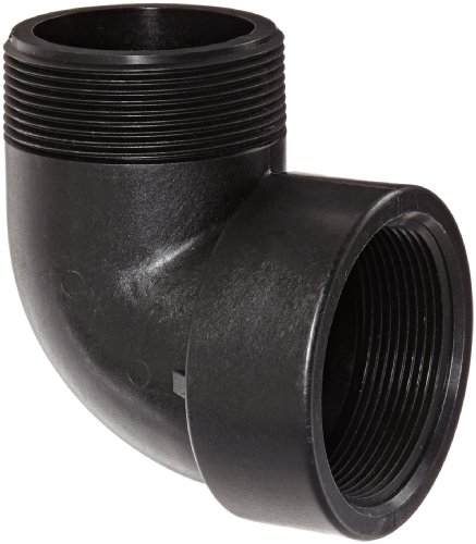 Product Cover Banjo SL300-90 Polypropylene Pipe Fitting, 90 Degree Street Elbow, Schedule 80, 3