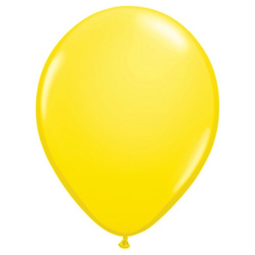Product Cover Qualatex 43609 Yellow Latex Balloons, 5