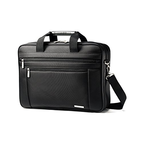Product Cover Samsonite Classic Business Perfect Fit Two Gusset Laptop Bag - 15.6