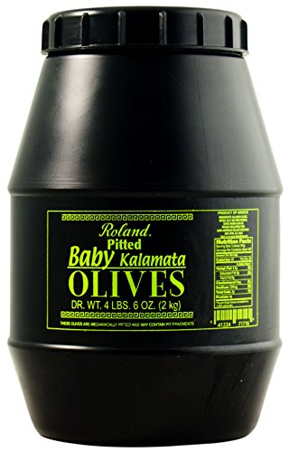 Product Cover Roland Pitted Baby Kalamatas Olives,4lbs 6oz