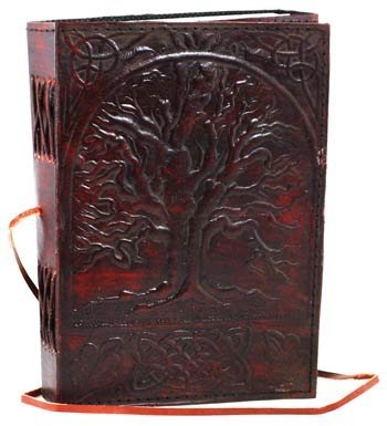Product Cover Sacred Oak Tree Leather Blank Book