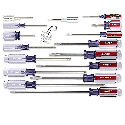 Product Cover Craftsman 9-31794 Slotted Phillips Screwdriver Set, 17 Piece
