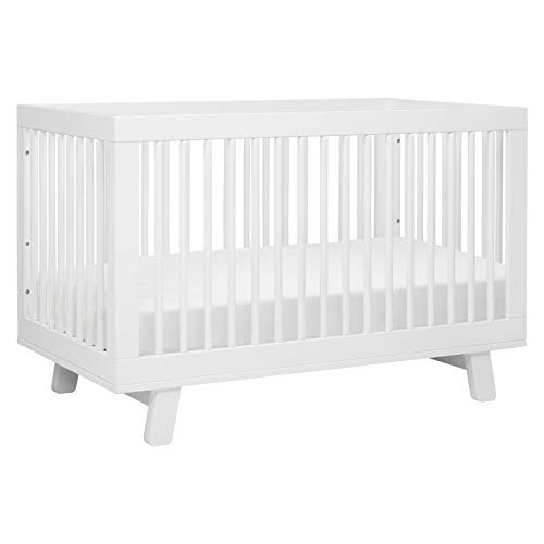 Product Cover Babyletto Hudson 3-in-1 Convertible Crib with Toddler Bed Conversion Kit, White