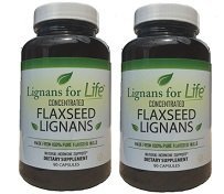 Product Cover Lignans For Life Flaxseed Lignans, 90 capsules, 2 Pack