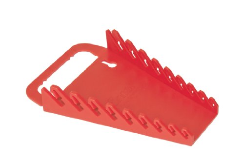 Product Cover Ernst Manufacturing Gripper Wrench Organizer, 10 Tool, Red