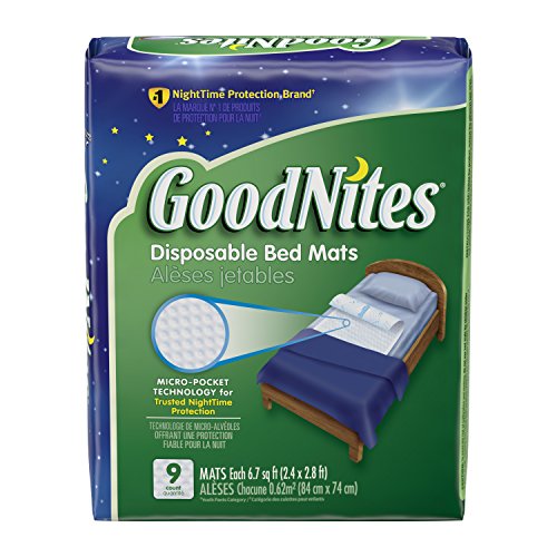 Product Cover GoodNites Disposable Bed Mats, 9 Count