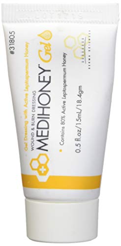 Product Cover Improved Medihoney Gel Wound and & Burn Dressing from Derma Sciences, 0.5 oz,