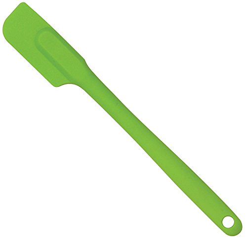 Product Cover Mrs. Anderson's Baking 28050KW Slim Spatula, Heat-Resistant Flexible Nonstick Silicone, 10-Inches, Kiwi