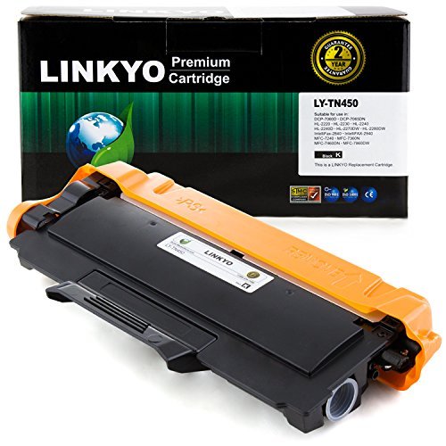 Product Cover LINKYO Compatible Brother TN450 Black Toner Cartridge