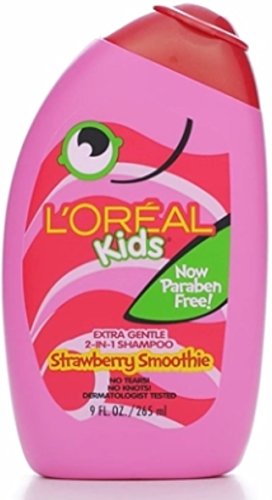 Product Cover L'Oreal Kids 2-in-1 Shampoo Strawberry Smoothie 9 oz (Pack of 4)