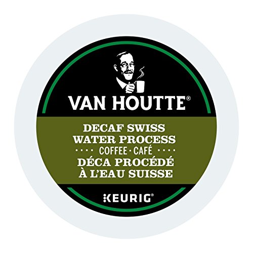 Product Cover Van Houtte Swiss Water process Decaf Single Serve Keurig Certified Recyclable K-Cup pods for Keurig brewers, 24 Count