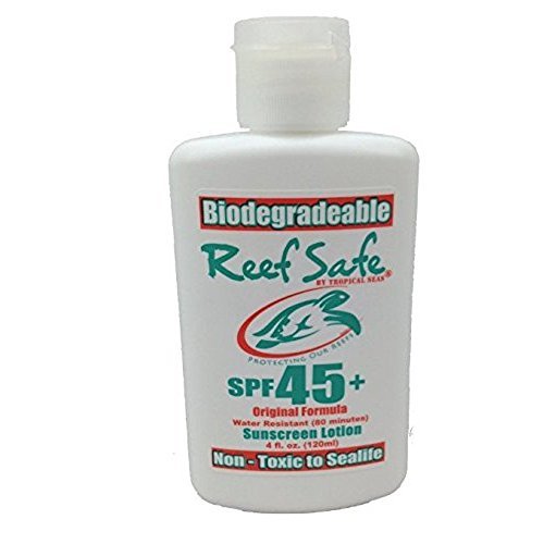 Product Cover Reef safe Biodegradable Sunscreen Lotion spf 45+ original formula 4 fl.oz (120ml)