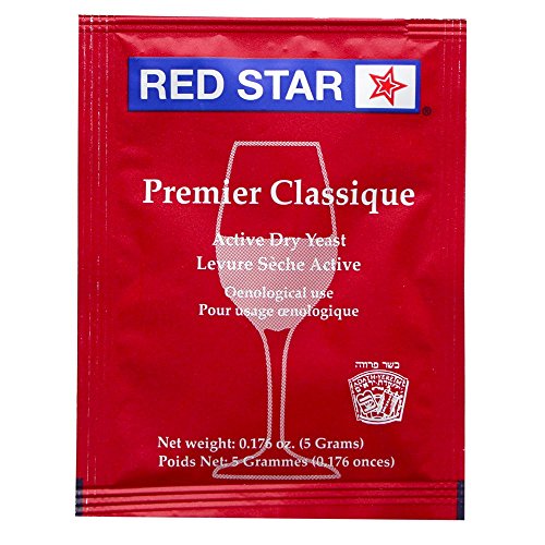 Product Cover Wine Yeast Red Star Premier Classique Formerly Montrachet For Wine Making x10