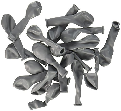 Product Cover Qualatex 69645 Gray Latex Balloons, 5
