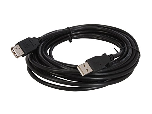 Product Cover Nippon Labs USB-15-MF-BK 15-Feet USB 2.0 M/F Extension Cable, Black