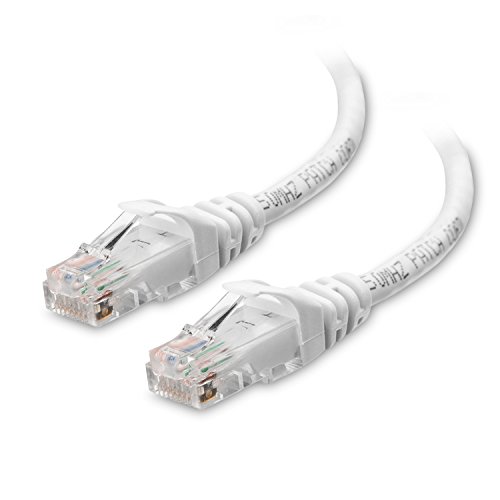 Product Cover Cable Matters Snagless Cat6 Ethernet Cable (Cat6 Cable, Cat 6 Cable) in White 25 Feet