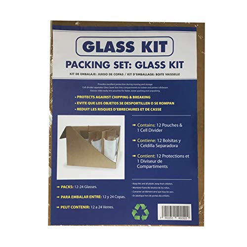 Product Cover uBoxes Glass Divider Kit, 12 Pouches, 1 Cell Divider