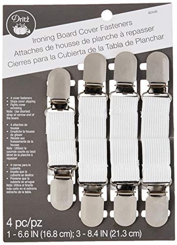 Product Cover Dritz Clothing Care 82446 Ironing Board Cover Fasteners (4-Count)