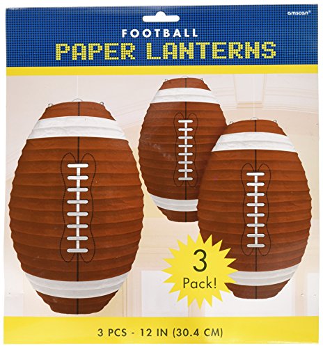 Product Cover Football-Shaped Paper Lanterns