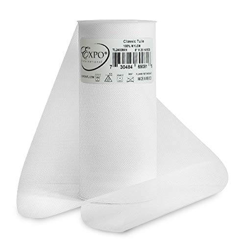 Product Cover Expo Classic Tulle Spool of 25-Yard, White