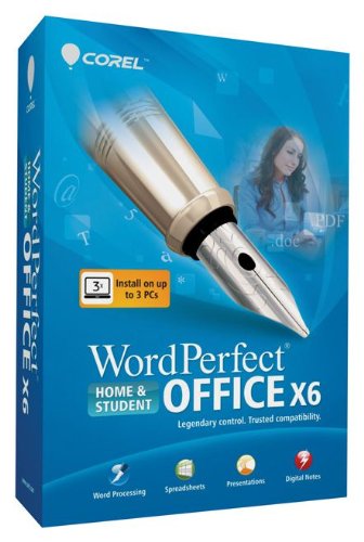 Product Cover Corel WordPerfect Office X6 Home & Student [Old Version]