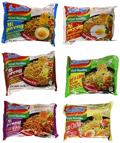 Product Cover Indomie Variety Pack - 1 Case (30 Bags)