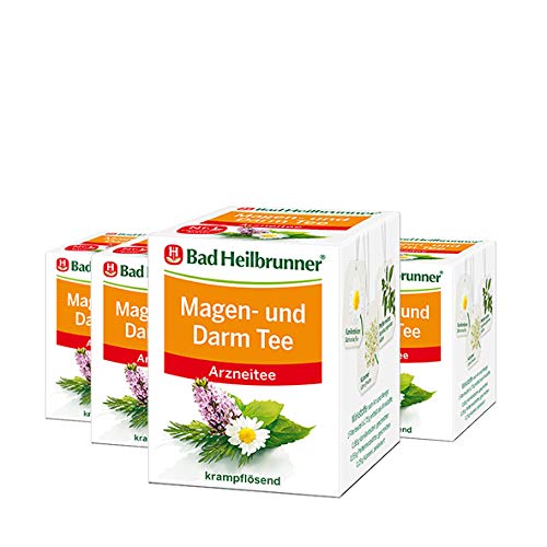 Product Cover Bad Heilbrunner Magen und Darm Tea / stomachic (4 Packs each 8 Teabags) - fresh from Germany