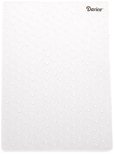 Product Cover Darice 1217-67 Embossing Folder, 5 by 7-Inch, Dot Background Design