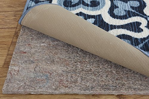 Product Cover Mohawk Home Dual Surface Felt and Latex Non Slip Rug Pad, 3'x12', 1/4 Inch Thick, Safe for Hardwood Floors and All Surfaces