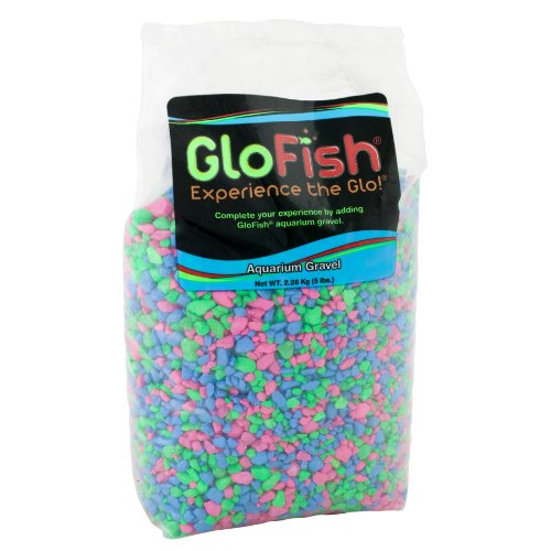 Product Cover GloFish Aquarium Gravel, Pink/Green/Blue Fluorescent, 5-Pound Bag