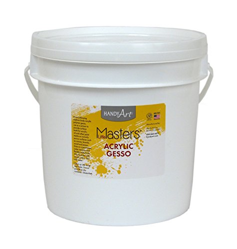 Product Cover Handy Art Little Masters Economy Acrylic Gallon, White Gesso