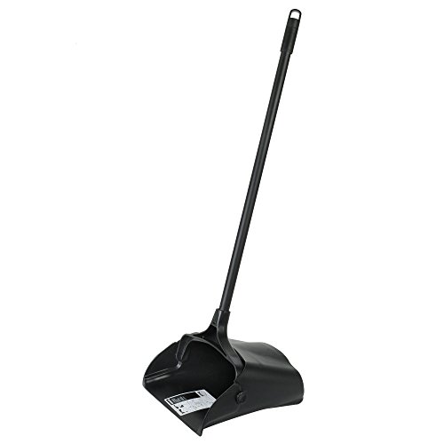 Product Cover Rubbermaid Commercial Executive Series Lobby Pro Dustpan with Long Handle, Black (FG253104BLA)