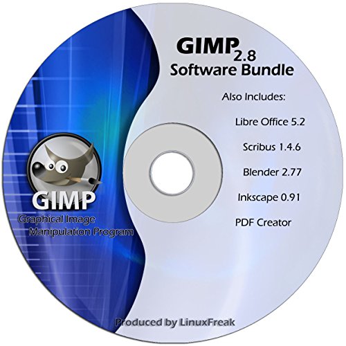 Product Cover Gimp 2.8 - Photo Editing Software - (Alternative to Photoshop)