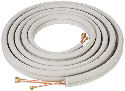 Product Cover Senville 25 Ft. Copper Pipes for Mini Split Air Conditioner 1/4