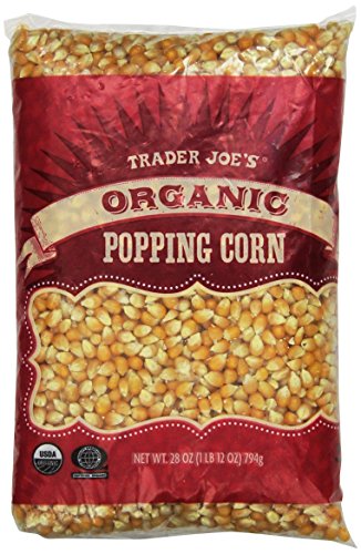 Product Cover Trader Joe's Organic Popping Corn 28 oz ( 1 lb 12 oz )794g