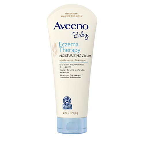 Product Cover Aveeno Baby Eczema Therapy Moisturizing Cream with Natural Colloidal Oatmeal for Eczema Relief, 7.3 oz