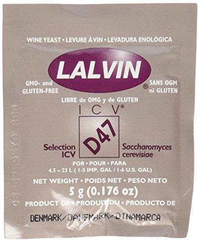 Product Cover Lalvin ICV-D47 Wine Yeast, 5g - 10-Pack