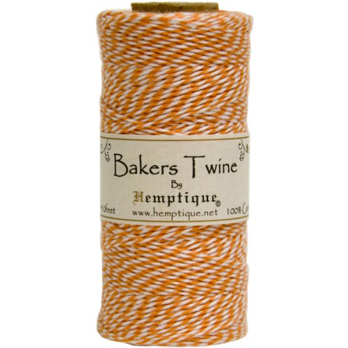 Product Cover Hemptique BTS2ORG-W Baker's Twine Spool, orange and White