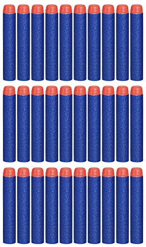 Product Cover Nerf Darts 12-Pack Refill for Nerf Elite Blasters - Official Nerf N-Strike Elite Darts - for Kids, Teens, Adults