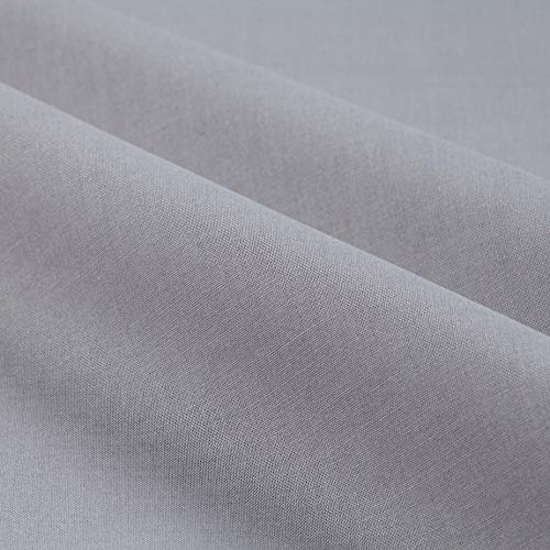 Product Cover Richland Textiles Cotton Broadcloth Fabric by The Yard, Grey