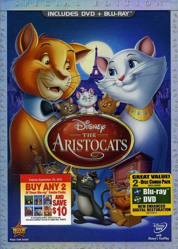 Product Cover The Aristocats: Special Edition (DVD Combo Pack) [Blu-ray + DVD]