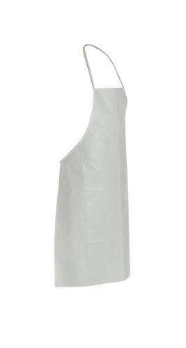 Product Cover DuPont Tyvek 400 TY273B Protective Bib Apron, Disposable, White, Universal Size (Pack of 100)
