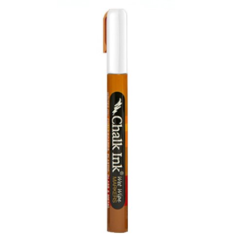 Product Cover Chalk Ink 1MMWWFINEWHITE Fine Tip Wet Wipe Marker, 1 mm, Chalk White