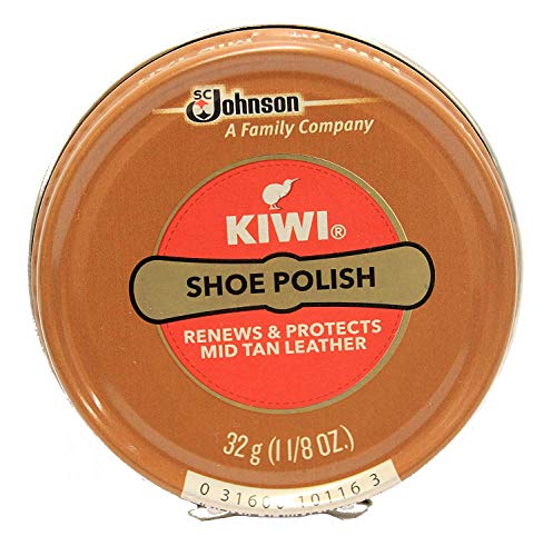 Product Cover Kiwi Mid Tan Shoe Polish 32g (1-1/8 Oz.)