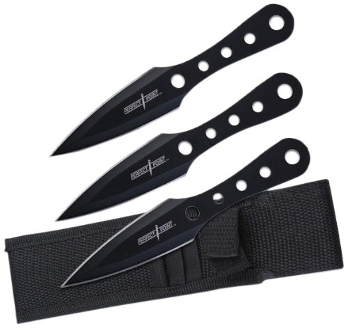Product Cover Perfect Point PP-022-3B Throwing Knife Set 6.5-Inch Overall
