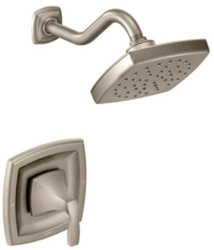 Product Cover Moen T3692BN Voss Moentrol Volume Control Shower Trim Kit, Valve Required, Brushed Nickel