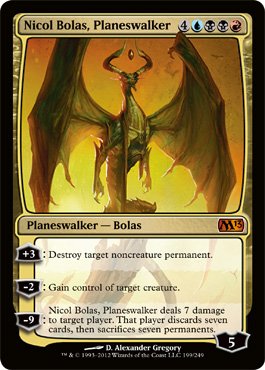 Product Cover Magic: the Gathering - Nicol Bolas, Planeswalker (199) - Magic 2013