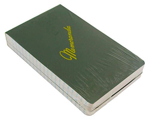 Product Cover Green Military Memorandum Book / Military Memo Book, 3-3/8